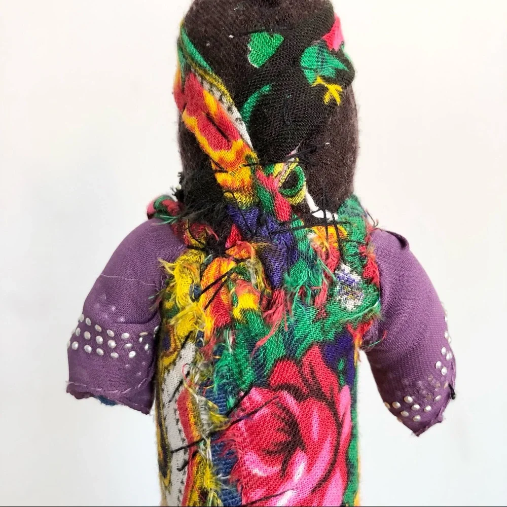 Vintage cloth handmade doll